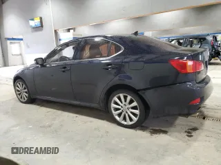 2010 Lexus IS 250 with VIN JTHCF5C21A5042931, listed as a Copart auction lot 44438415 with 163,076 mi miles and Salvage Title. Bid and sale history available at carsss.com. Image 2.