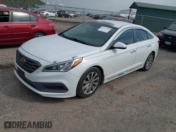 2016 Hyundai Sonata Sport with VIN 5NPE34AFXGH350112, listed as a IAAI auction lot 42175920 with 235,000 mi miles and . Bid and sale history available at DreamBid. Image 17.