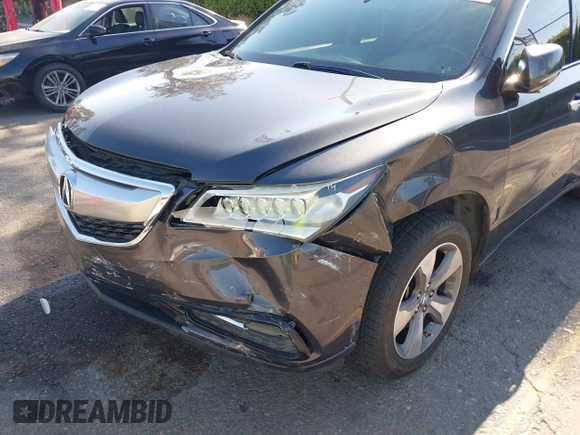 2014 Acura MDX with VIN 5FRYD3H27EB012782, listed as a IAAI auction lot 41992935 with 166,139 mi miles and . Bid and sale history available at DreamBid. Image 6.