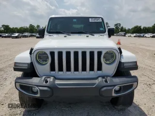 2019 Jeep Wrangler Unlimited Sahara with VIN 1C4HJXEG4KW577094, listed as a Copart auction lot 55409845 with 155,540 mi miles and Salvage title. Bid and sale history available at DreamBid. Image 5.