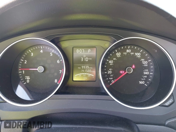 2015 Volkswagen Jetta S with VIN 3VW2K7AJ9FM202034, listed as a IAAI auction lot 42509287 with 141,588 mi miles and . Bid and sale history available at DreamBid. Image 7.