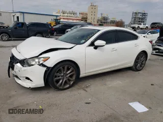 2017 Mazda 6 Touring with VIN JM1GL1V56H1148949, listed as a Copart auction lot 42053225 with 71,546 mi miles and Salvage Title. Bid and sale history available at DreamBid. Image 1.