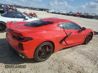 2020 Chevrolet Corvette 1LT with VIN 1G1Y62D44L5105117, listed as a Copart auction lot 74437624 with 0 mi miles and Non Repairable. Bid and sale history available at carsss.com. Image 3.