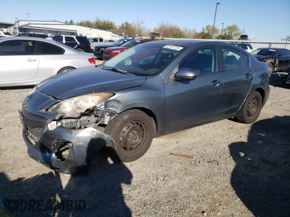2012 Mazda Mazda3 i Sport with VIN JM1BL1UG2C1534418, listed as a Copart auction lot 50187725 with 130,739 mi miles and Salvage Title. Bid and sale history available at carsss.com. Image 1.