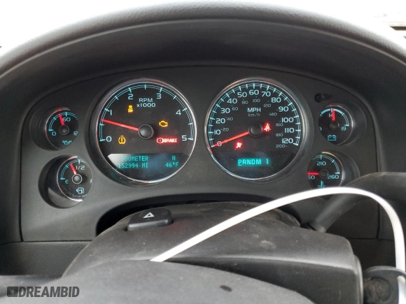 2013 Chevrolet Silverado 2500HD LTZ with VIN 1GC1KYC86DF240591, listed as a Copart auction lot 44855905 with 152,994 mi miles and Salvage Title. Bid and sale history available at carsss.com. Image 9.