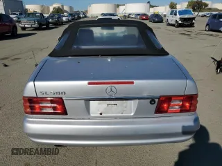 2002 Mercedes-Benz SL-Class with VIN WDBFA68F82F204630, listed as a Copart auction lot 50345945 with 175,566 mi miles and Clean Title. Bid and sale history available at carsss.com. Image 6.