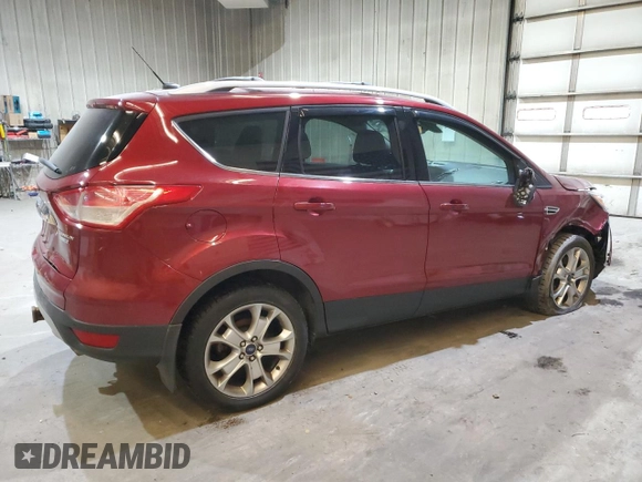 2016 Ford Escape Titanium with VIN 1FMCU9J93GUB50010, listed as a Copart auction lot 85887364 with 36,333 mi miles and Salvage Title. Bid and sale history available at DreamBid. Image 3.