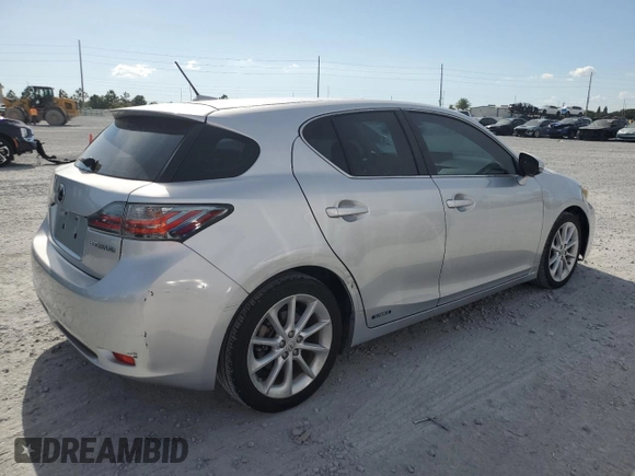 2013 Lexus CT 200h with VIN JTHKD5BHXD2158304, listed as a Copart auction lot 64597075 with 184,271 mi miles and Clean title. Bid and sale history available at DreamBid. Image 3.