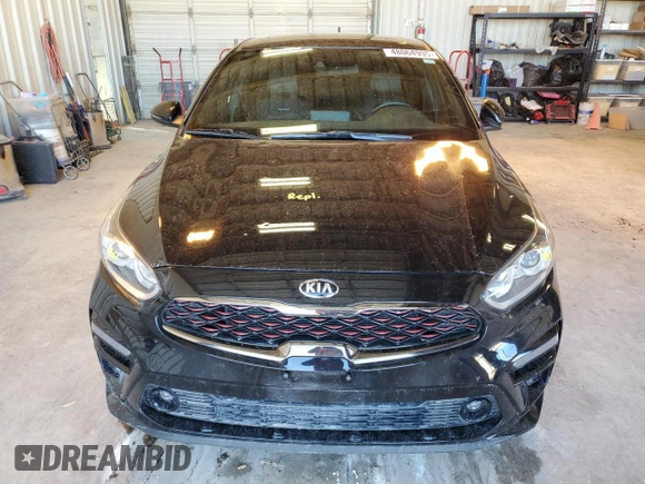2021 Kia Forte GT-Line with VIN 3KPF34AD7ME375553, listed as a Copart auction lot 48064995 with 43,634 mi miles and Clean Title. Bid and sale history available at carsss.com. Image 5.