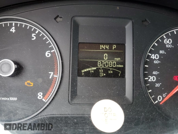 2014 Volkswagen Jetta S with VIN 3VW2K7AJ2EM240929, listed as a Copart auction lot 63842245 with 82,080 mi miles and Salvage title. Bid and sale history available at DreamBid. Image 9.
