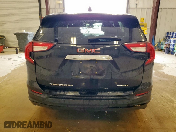 2022 GMC Terrain SLE z VIN 3GKALTEV2NL173695, wystawiony jako Copart lot #62925205 z przebiegiem 106 460 mil mil oraz Czysty tytuł • Clean title. Historia ofert i sprzedaży dostępna na DreamBid. Obrazek 6.