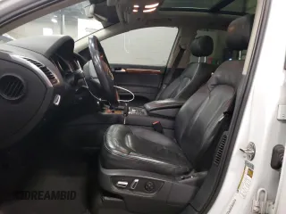 2014 Audi Q7 Premium Plus with VIN WA1LMAFE5ED010771, listed as a Copart auction lot 55587105 with 182,209 mi miles and Salvage title. Bid and sale history available at DreamBid. Image 7.