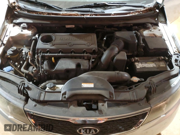 2011 Kia Forte LX with VIN KNAFT4A29B5417189, listed as a Copart auction lot 81310484 with 103,697 mi miles and Salvage Title. Bid and sale history available at carsss.com. Image 11.