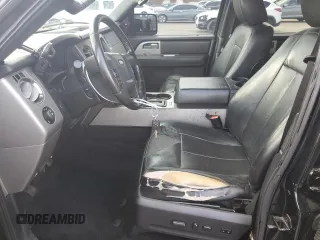 2015 Ford Expedition Max XLT with VIN 1FMJK1HT7FEF13627, listed as a Copart auction lot 51187075 with 215,325 mi miles and Salvage title. Bid and sale history available at DreamBid. Image 7.