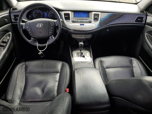 2013 Hyundai Genesis 3.8L with VIN KMHGC4DD0DU257261, listed as a Copart auction lot 47916135 with 145,040 mi miles and Salvage Title. Bid and sale history available at carsss.com. Image 8.