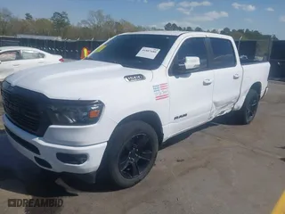 2020 Ram 1500 Big Horn with VIN 1C6SRFFT4LN350359, listed as a IAAI auction lot 41887680 with 67,171 mi miles. Bid and sale history available at carsss.com. Image 17.
