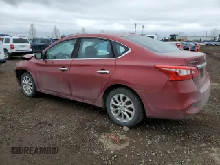 2017 Nissan Sentra SV with VIN 3N1AB7AP3HY319822, listed as a Copart auction lot 51237105 with 163,169 mi miles and Salvage Title. Bid and sale history available at DreamBid. Image 2.