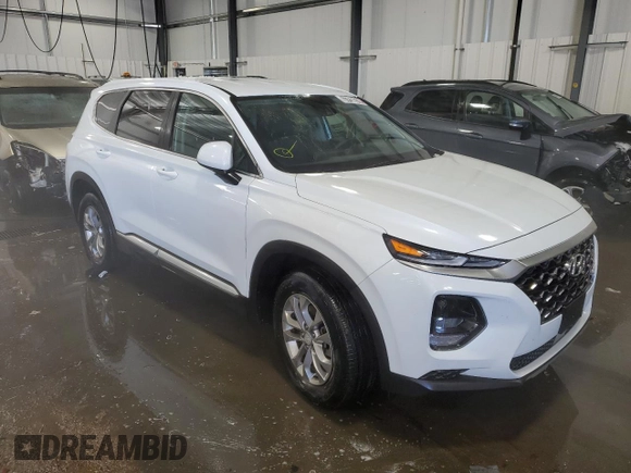 2019 Hyundai Santa Fe SE with VIN 5NMS2CAD6KH121639, listed as a Copart auction lot 70541702 with 31,689 mi miles. Bid and sale history available at carsss.com. Image 4.