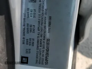 2016 Buick Verano z VIN 1G4PP5SK4G4118735, wystawiony jako Copart lot #57601975 z przebiegiem 97 496 mil mil oraz Szkoda całkowita • Salvage title. Historia ofert i sprzedaży dostępna na DreamBid. Obrazek 13.
