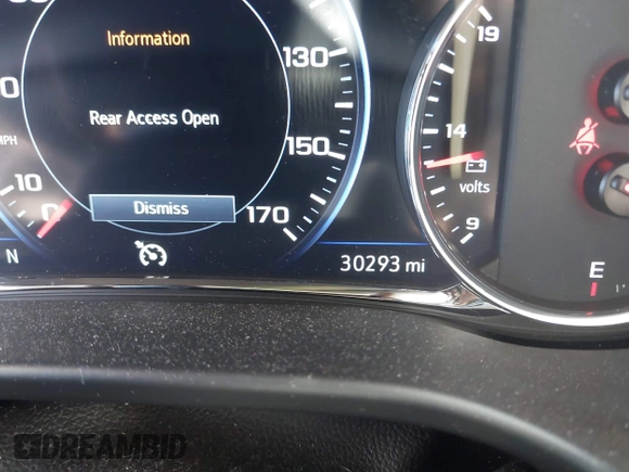 2022 GMC Acadia Denali with VIN 1GKKNXLS0NZ168843, listed as a IAAI auction lot 42322489 with 30,293 mi miles and . Bid and sale history available at DreamBid. Image 16.