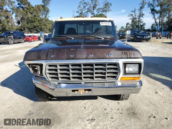 1978 Ford F-250 с VIN F25SNBE1848, выставлен на аукционе Copart как лот 87716155 с пробегом 74 992 миль миль и Списание • Salvage title. История ставок и продаж доступна на DreamBid. Изображение 5.