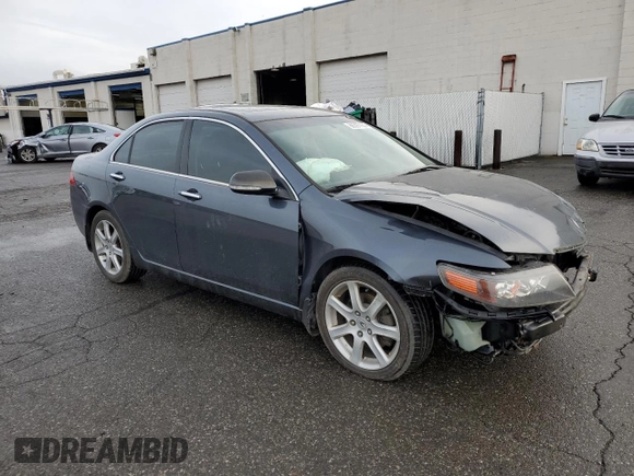 2004 Acura TSX with VIN JH4CL95884C043947, listed as a Copart auction lot 86397134 with 151,570 mi miles and Salvage title. Bid and sale history available at DreamBid. Image 4.