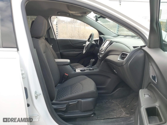 2020 Chevrolet Equinox LT with VIN 3GNAXTEV3LL256461, listed as a IAAI auction lot 41859943 with 59,290 mi miles. Bid and sale history available at carsss.com. Image 5.