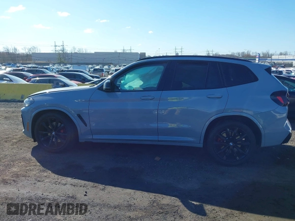 2023 BMW X3 M40i with VIN 5UX83DP00P9S73435, listed as a IAAI auction lot 41874545 with 21,619 mi miles and . Bid and sale history available at DreamBid. Image 14.