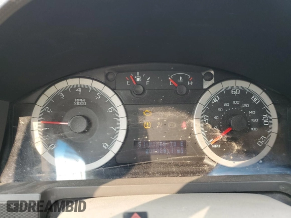 2008 Ford Escape XLT with VIN 1FMCU03158KC24575, listed as a Copart auction lot 57133855 with 200,329 mi miles and Salvage title. Bid and sale history available at DreamBid. Image 9.