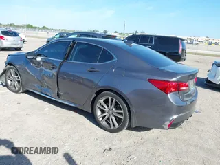 2020 Acura TLX w/Technology Pkg with VIN 19UUB2F45LA003302, listed as a IAAI auction lot 41738499 with 51,835 mi miles. Bid and sale history available at carsss.com. Image 3.