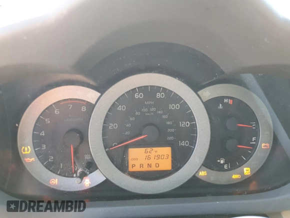 2012 Toyota RAV4 Limited with VIN JTMDF4DV8C5052481, listed as a Copart auction lot 53490155 with 161,903 mi miles and Salvage title. Bid and sale history available at DreamBid. Image 9.