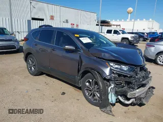 2021 Honda CR-V EX with VIN 2HKRW1H59MH422787, listed as a IAAI auction lot 41828905 with 15,673 mi miles. Bid and sale history available at carsss.com. Image 1.