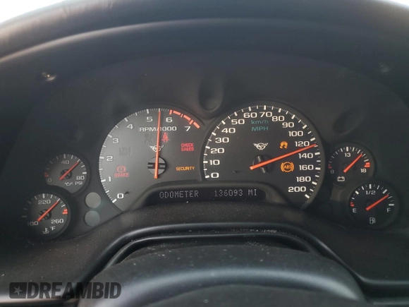 1999 Chevrolet Corvette with VIN 1G1YY22G3X5131902, listed as a Copart auction lot 73529394 with 136,093 mi miles and Salvage Title. Bid and sale history available at carsss.com. Image 9.
