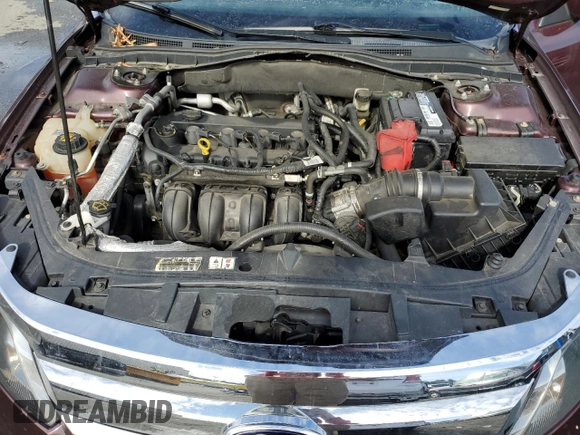 2012 Ford Fusion SEL with VIN 3FAHP0JA1CR424786, listed as a Copart auction lot 46674425 with 103,160 mi miles and Salvage Title. Bid and sale history available at DreamBid. Image 11.