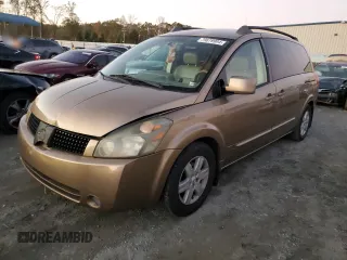 2004 Nissan Quest SE with VIN 5N1BV28U34N330975, listed as a Copart auction lot 79679994 with 170,510 mi miles and Salvage Title. Bid and sale history available at carsss.com. Image 1.