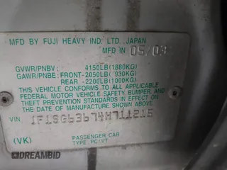 2004 Subaru Forester X с VIN JF1SG63674H711215, выставлен на аукционе IAAI как лот 41734486 с пробегом 200 848 миль миль и . История ставок и продаж доступна на DreamBid. Изображение 9.