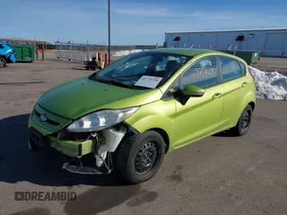2013 Ford Fiesta SE with VIN 3FADP4EJ2DM162551, listed as a IAAI auction lot 41775724 with 166,750 mi miles. Bid and sale history available at carsss.com. Image 2.