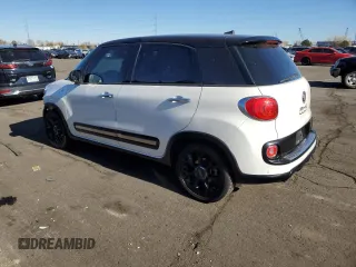 2017 FIAT 500L Trekking z VIN ZFBCFADH5HZ040117, wystawiony jako Copart lot #82126574 z przebiegiem 80 025 mil mil oraz Szkody całkowita. Historia ofert i sprzedaży dostępna na DreamBid. Obrazek 2.