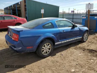2008 Ford Mustang Deluxe with VIN 1ZVHT80N385149096, listed as a Copart auction lot 44723095 with 152,177 mi miles and Salvage Title. Bid and sale history available at DreamBid. Image 3.