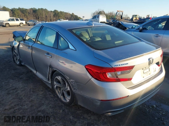 2020 Honda Accord EX-L with VIN 1HGCV2F59LA003931, listed as a IAAI auction lot 41289578 with 38,624 mi miles and . Bid and sale history available at DreamBid. Image 3.
