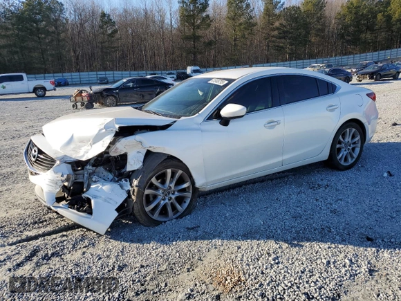 2014 Mazda Mazda6 i Touring with VIN JM1GJ1T58E1105167, listed as a Copart auction lot 41848795 with 178,915 mi miles and Salvage Title. Bid and sale history available at carsss.com. Image 1.