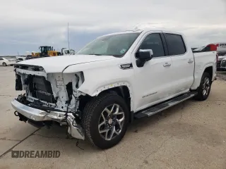2025 GMC Sierra 1500 SLT z VIN 3GTUUDE83SG206438, wystawiony jako Copart lot #59612855 z przebiegiem 4 143 mil mil oraz Szkoda całkowita • Salvage title. Historia ofert i sprzedaży dostępna na DreamBid. Obrazek 1.