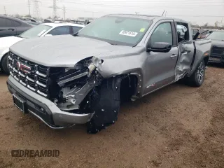 2024 GMC Canyon 4WD AT4 with VIN 1GTP6DEK8R1306627, listed as a Copart auction lot 80921614 with 6 mi miles and Salvage Title. Bid and sale history available at carsss.com. Image 1.