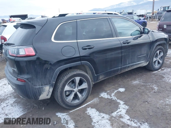 2019 Jeep Cherokee Limited with VIN 1C4PJMDX0KD218767, listed as a IAAI auction lot 41059122 with 72,341 mi miles and . Bid and sale history available at DreamBid. Image 4.