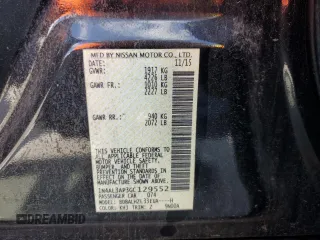 2016 Nissan Altima SR с VIN 1N4AL3AP3GC129552, выставлен на аукционе Copart как лот 63012205 с пробегом 279 382 миль миль и Списание • Salvage title. История ставок и продаж доступна на DreamBid. Изображение 12.
