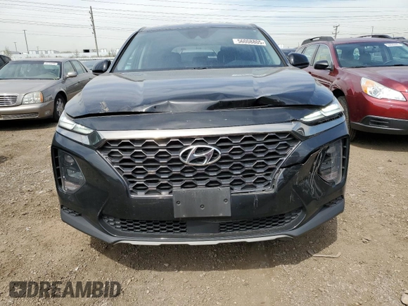 2019 Hyundai Santa Fe SE with VIN 5NMS23AD3KH113983, listed as a Copart auction lot 56008805 with 99,681 mi miles and Salvage title. Bid and sale history available at DreamBid. Image 5.
