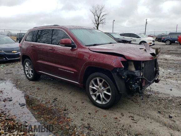 2016 Jeep Grand Cherokee Summit z VIN 1C4RJFJT1GC373718, wystawiony jako Copart lot #84995514 z przebiegiem 134 105 mil mil oraz Szkoda całkowita • Salvage title. Historia ofert i sprzedaży dostępna na DreamBid. Obrazek 4.