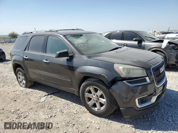 2014 GMC Acadia SLE with VIN 1GKKRPKDXEJ101138, listed as a Copart auction lot 84671424 with Not provided miles and Salvage title. Bid and sale history available at DreamBid. Image 4.