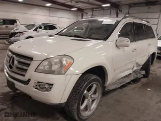 2009 Mercedes-Benz GL-Class 5.5L with VIN 4JGBF86E59A506399, listed as a IAAI auction lot 41618813 with 93,870 mi miles. Bid and sale history available at carsss.com. Image 2.