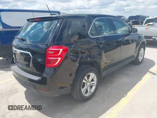 2017 Chevrolet Equinox LS z VIN 2GNALBEK0H1565213, wystawiony jako IAAI lot #40280303 z przebiegiem 55 543 mil mil oraz . Historia ofert i sprzedaży dostępna na DreamBid. Obrazek 4.